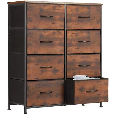 Dresser For Bedroom Drawer Organizer Storage 8 Drawers Fabric Storage Tower -NEW • $99.99