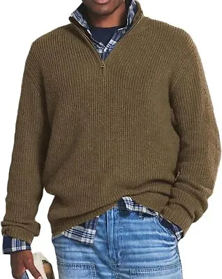 Men's Loose Cashmere Zipper SweaterMens Cashmere Business Casual Zipper Sweater • $30.99