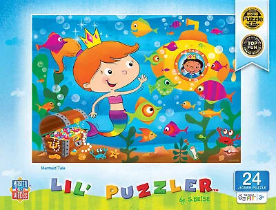 MasterPieces Lil Puzzler - Mermaid Tale 24 Piece Jigsaw Puzzle • $14.99