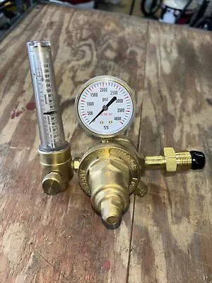 Victor HVTS 2570 Two-stage Gas Regulator Flow Meter • $325