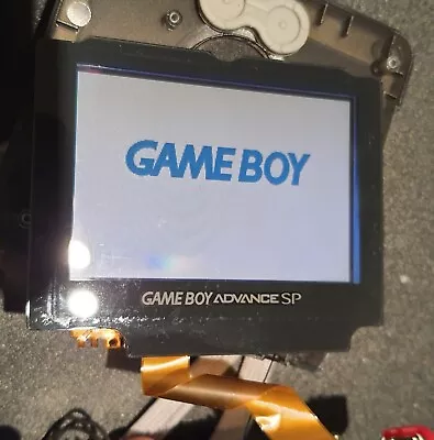 Tested Working Nintendo Game Boy Advance SP Original Front Light LCD Screen • £4.99