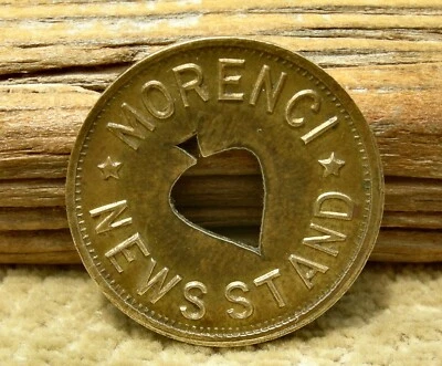 $49.95 • Buy Antique MORENCI, ARIZONA AZ (MINING CAMP GREENLEE CO)  MORENCI NEWS STAND  TOKEN