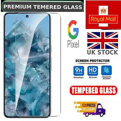 For Google Pixel 6  6A 7 7A 8 8A Gorilla Tempered Glass Screen Protector Cover • £2.99