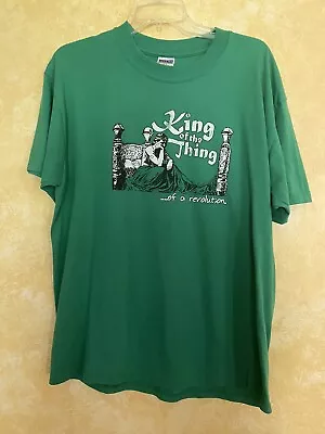 Rare King Of A Thing Of A Revolution O.A.R Band Shirt Men's Large • $35