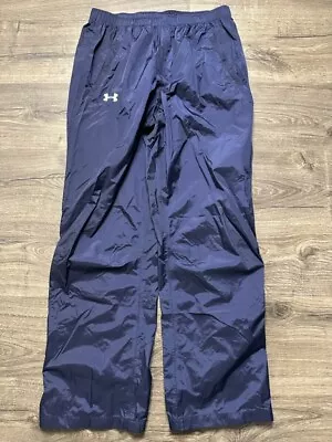 Under Armour Pants Mens Large Blue Rain Windbreaker Performance Outdoor Golf • $29.99