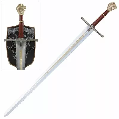 Narnia Chronicles Movie Prince Medieveal Sword Replica With Inscription & Plaque • $89.99