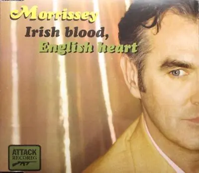 MORRISSEY Irish Blood English Heart ATKXS002 UK 2004 2tr J-card CD Single • $3.99