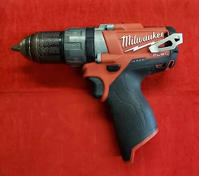 Milwaukee ‎2404-20 M12 Fuel 12V Brushless 1/2  Hammer Drill/Driver - Tool Only • $54.50