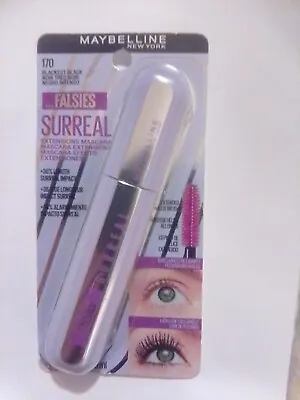 Maybelline New York The Falsies Surreal Extensions Mascara In#170 Blackest Black • $5