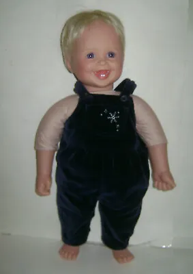 My Twinn Posable 19  Toddler Baby Boy Doll Blonde Hair 1999 By Karen Smith • $79.99