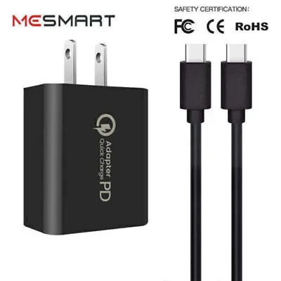 Fast Wall Phone Charger USB Type C Cable For Motorola Edge Razr 40 Ultra Moto G • $14.99