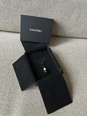 Chanel Pearl CC Necklace  • £325