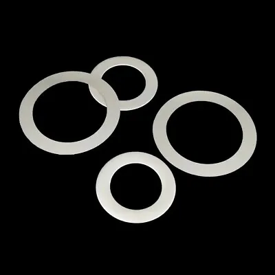 10pcs Thin Shim Flat Washer Ultra Gasket Stainless Steel Plain Ultrathin #C3 • $3