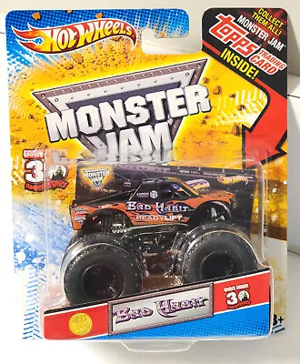 Monster Jam BAD HABIT Hot Wheels Truck 2012 Topps Trading Card Chevy • $21.75