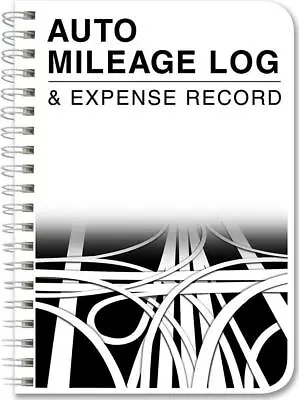 Mileage Log Book/Auto Mileage Expense Record Notebook For Taxes - 126 Pages • $18.75