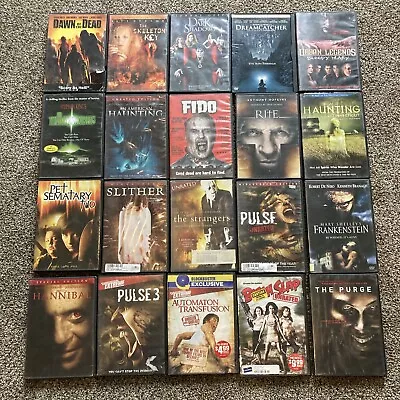Horror Movie Lot - DVDs - 20 Movies - Movie Collection • $25