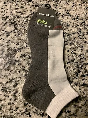 One Pair Eddie Bauer Trail Coolmax Quarter Socks • $8