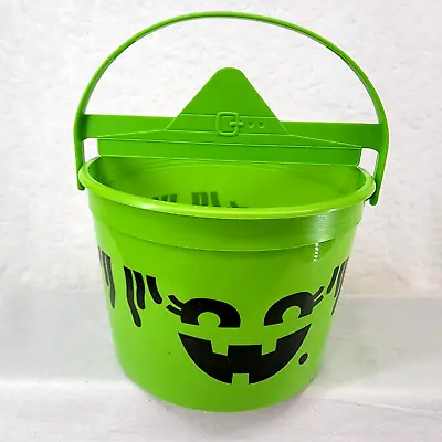 Halloween McGoblin Green Witch McDonalds Happy Meal Boo Bucket Candy Pail • $9.46