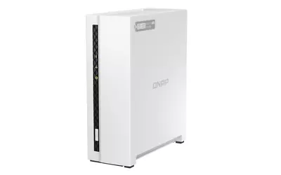 Qnap 1 Bay Desktop NAS Network Attached Storage Enclosure TS-133 • £159.59