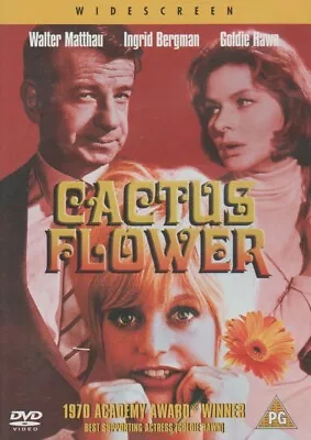 £4.75 • Buy CACTUS FLOWER Ingrid Bergman Goldie Hawn Walter Matthau DVD