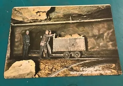 $19.95 • Buy Unposted Postcard Calumet Michigan Underground In The Tamarack Copper Mine