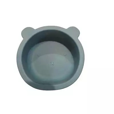 Discount Trends Silicone Baby And Kids Bear Bowl - Ocean Deep Teal • $8.32