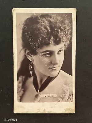 CDV Rare Actress Ms CHESTER Antique Victorian Photo • £9.95