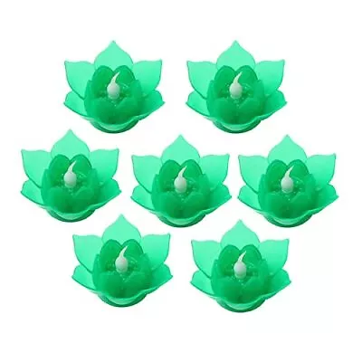 7 Pack Lotus LED Candles Floating Candle Batteries Operated Flameless Candle ... • $22.97