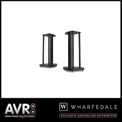 Wharfedale EVO 4 Speaker Stands  Black Finish RRP: $549.99 • $549.99