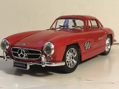 Sunnyside 1954 Mercedes Benz 300sl Red 1:24 Diecast Model Car New No Box  • $17.95