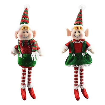 £6.29 • Buy Theme Machine Cheeky Elf Boy Girl Shelf Table Plush Christmas Decoration