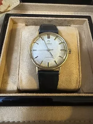 Vintage Omega SeaMaster 18k Solid Gold Automatic  W/ Lux Presentation Box • $1750