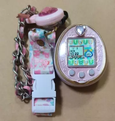 Bandai TAMAGOTCHI 4U Anniversary Ver. Royal Pink Color Virtual Pet Game Toy Used • £133.01