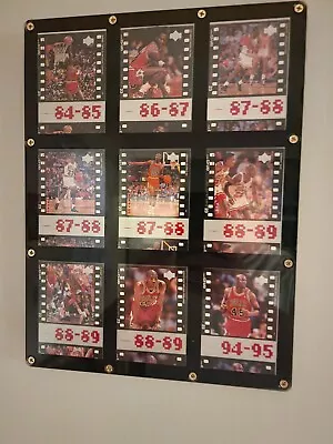 Michael Jordan Upper Deck Time Frame Decor MJ 23 Wall ART Man Cave Kids Room • $15.50