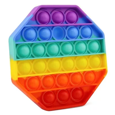 £3.20 • Buy Octogen Push Pop Fidget Kids Toy Popper Bubble Special Needs Classroom Sensory 