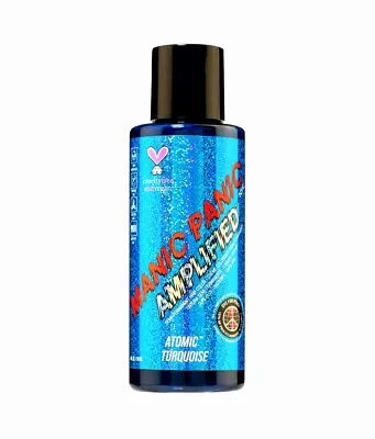 MANIC PANIC Amplified Atomic Turquoise 4 FL Oz Semi-Permanent • $8