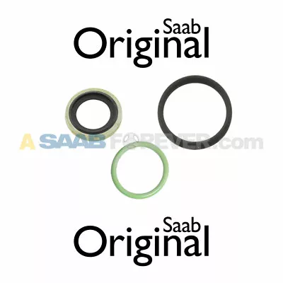 Saab Brake Vacuum Booster Pump Seal Kit Vac 9-3 99-03 9-5 99-09 New Genuine Oem  • $29.99