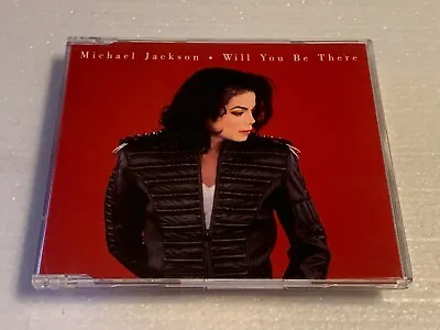 Michael Jackson Will You Be There Mega Rare 1993 Dangerous Euro 4 Trk Cd Single • $35.99