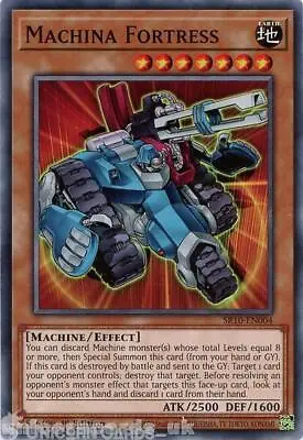 SR10-EN004 Machina Fortress Common 1st Edition Mint YuGiOh Card • $1.23