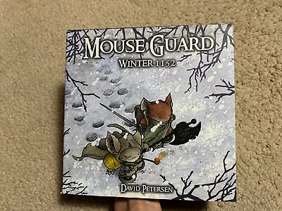 MOUSE GUARD: WINTER 1152 Hardcover DAVID PETERSEN Arcahia Studio HC 1st Printing • $11.95