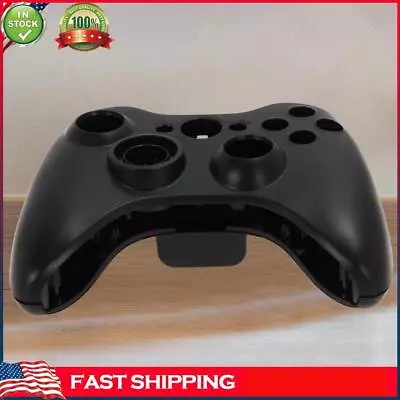 Wireless Controller Full Case Shell Cover + Buttons For XBox 360 Black • $10.25