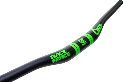 NEW RaceFace SIXC Carbon Riser Handlebar: 35 X 820mm 20mm Rise Green • $184.99