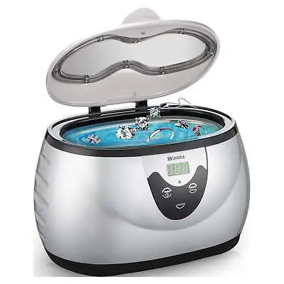 Professional Ultrasonic Jewelry Cleaner With Timer Portable Cleaning Machine • $23