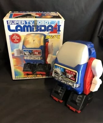 Horikawa Toy Super TV Robot Lambda-I Battery-operated Vintage Used Tested • $167.40