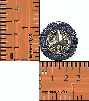 $9 • Buy  Mercedes Round Logo Badge /Lapel Pin