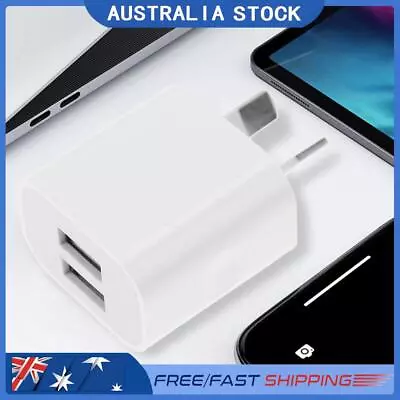 Fast Charger Block 5V 2A AU Plug Charging Block Cube 2-Port USB For Mobile Phone • $10.79