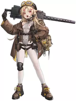 M1919A4 Girls Frontline Anime Weatherproof Sticker 6  Car Decal • $14.95