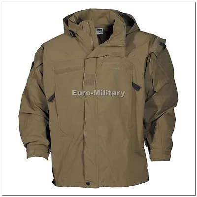 Outdoor Tactical Military Soft Shell Waterproof Jacket OliveCoyote - GEN 3 • $118.56