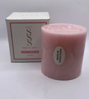 Vintage Avon Skin So Soft & Sensual Scented Candle 1997 New In Box And Sealed • $12.99