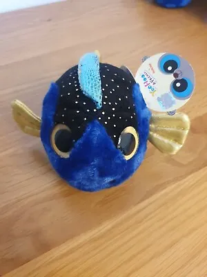 YooHoo And Friends 8  Tangee Blue Tang Fish Plush Cuddly Soft Toy - Aurora  • £4.50